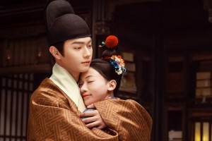 『尚食(しょうしょく)~美味なる恋は紫禁城で~』明朝第5代皇帝役のシュー・カイとヒロイン・姚子衿役のウー・ジンイエン