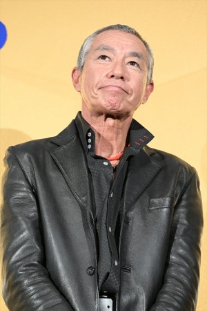 柳葉敏郎、映画『シャイロックの子供たち』 完成披露舞台挨拶に登場