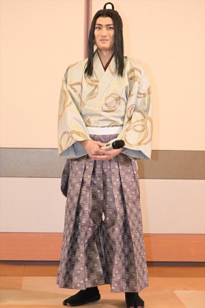 中村隼人、舞台『巌流島』初日前会見に登場