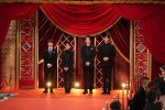 第46回日本アカデミー賞授賞式レッドカーペットに登場した（左から）有岡大貴、番家一路、松村北斗、目黒蓮