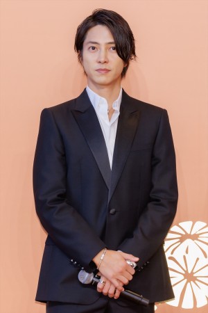 山下智久、「ブルガリ ホテル 東京」記者発表会に登場