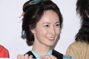 長澤奈央、Vシネクスト『忍風戦隊ハリケンジャーでござる!シュシュッと 20th anniversary』完成披露舞台挨拶に登場