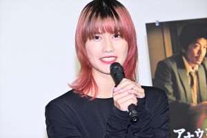 橋本愛、NHKスペシャル『アナウンサーたちの戦争』取材会に登場