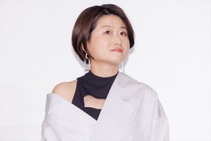 池田千尋監督、映画『君は放課後インソムニア』完成披露上映会に登場