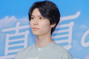 萩原利久、月9ドラマ『真夏のシンデレラ』制作発表会見に登場