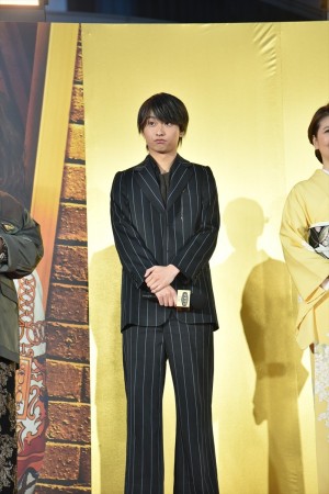 奥平大兼、『映画 ネメシス 黄金螺旋の謎』ジャパンプレミア レッドカーペット&舞台挨拶イベントに登場