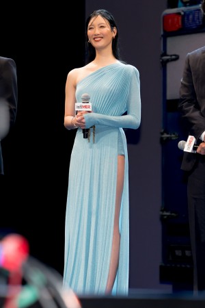 菜々緒、劇場版『TOKYO MER~走る緊急救命室~』完成披露試写会に登場