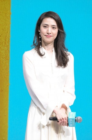 天海祐希、キリンビール新ビールブランド発表会に登場