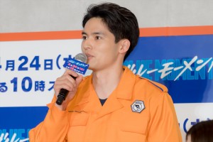 水上恒司、『ブルーモーメント』制作発表に登場