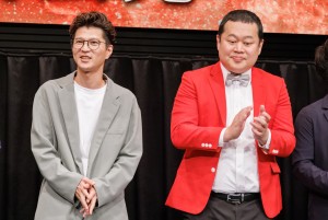 モグライダー、『M-1グランプリ2024』開催会見に登場