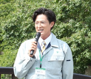 新納慎也、連続テレビ小説『おむすび』神戸ロケ取材会に登場