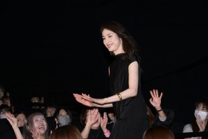 ドラマ『Believe-君にかける橋-』キャスト登壇イベントに出席した天海祐希