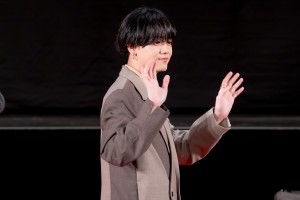 FANTASTICS・中島颯太、映画『逃走中 THE MOVIE』完成披露舞台挨拶に登場