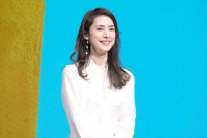 天海祐希、キリンビール新ビールブランド発表会に登場