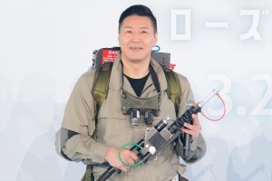 チョコレートプラネット・長田庄平、『ゴーストバスターズ/フローズン・サマー』極寒レッドカーペットイベントに登場