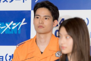 水上恒司、『ブルーモーメント』制作発表に登場