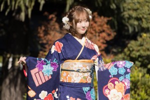 本田望結、「オスカープロモーション2025年新春晴れ着撮影会」にて