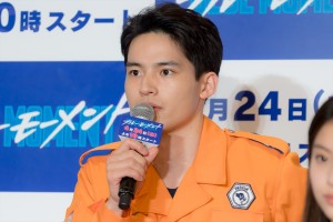 水上恒司、『ブルーモーメント』制作発表に登場