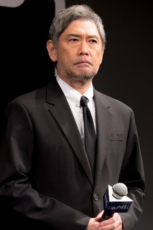 杉本哲太、映画『マッチング』完成披露試写会に登場