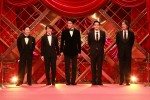 第47回日本アカデミー賞レッドカーペットに登場した（左から）阿部サダヲ、神木隆之介、鈴木亮平、水上恒司、役所広司