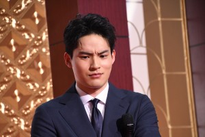 水上恒司、テレビ朝日ドラマプレミアム『黄金の刻~服部金太郎物語~』記者会見に登場