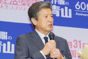 三浦友和、映画『お終活 再春!人生ラプソディ』舞台挨拶に登場