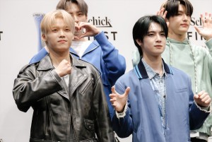 INI、シック・ジャパン「Schick FIRST TOKYO」製品説明会&新CM発表会に登場