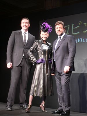 「ロビン・フット」ラッセル・クロウ来日会見
