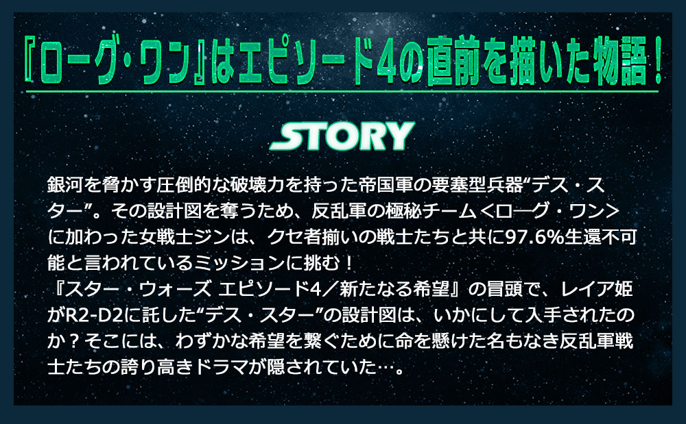ローグ・ワン／スター・ウォーズ・ストーリー