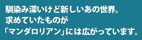 馴染み深いけど新しいあの世界。求めていたものが「マンダロリアン」には広がっています。