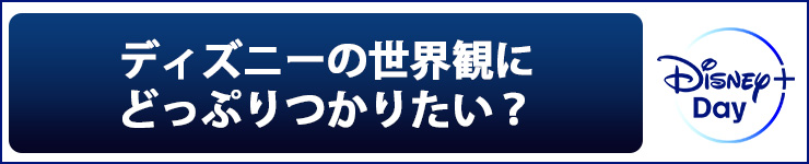 ディズニーの世界観にどっぷりつかりたい？