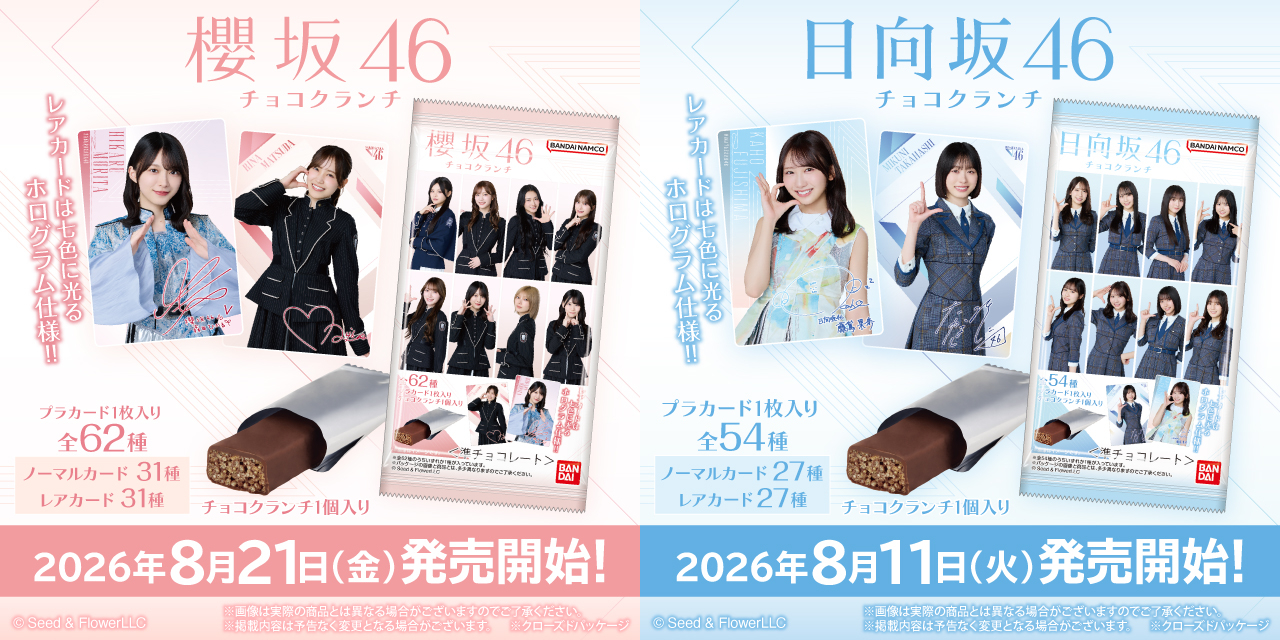 日向坂46くじのサンプル画像