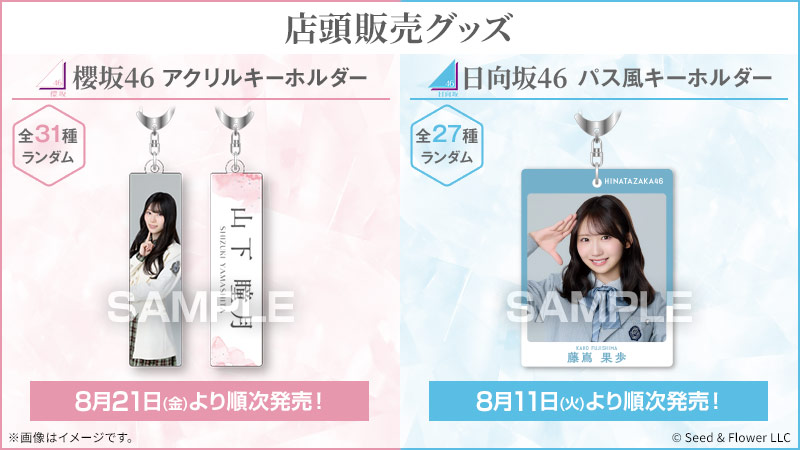 日向坂46くじのサンプル画像