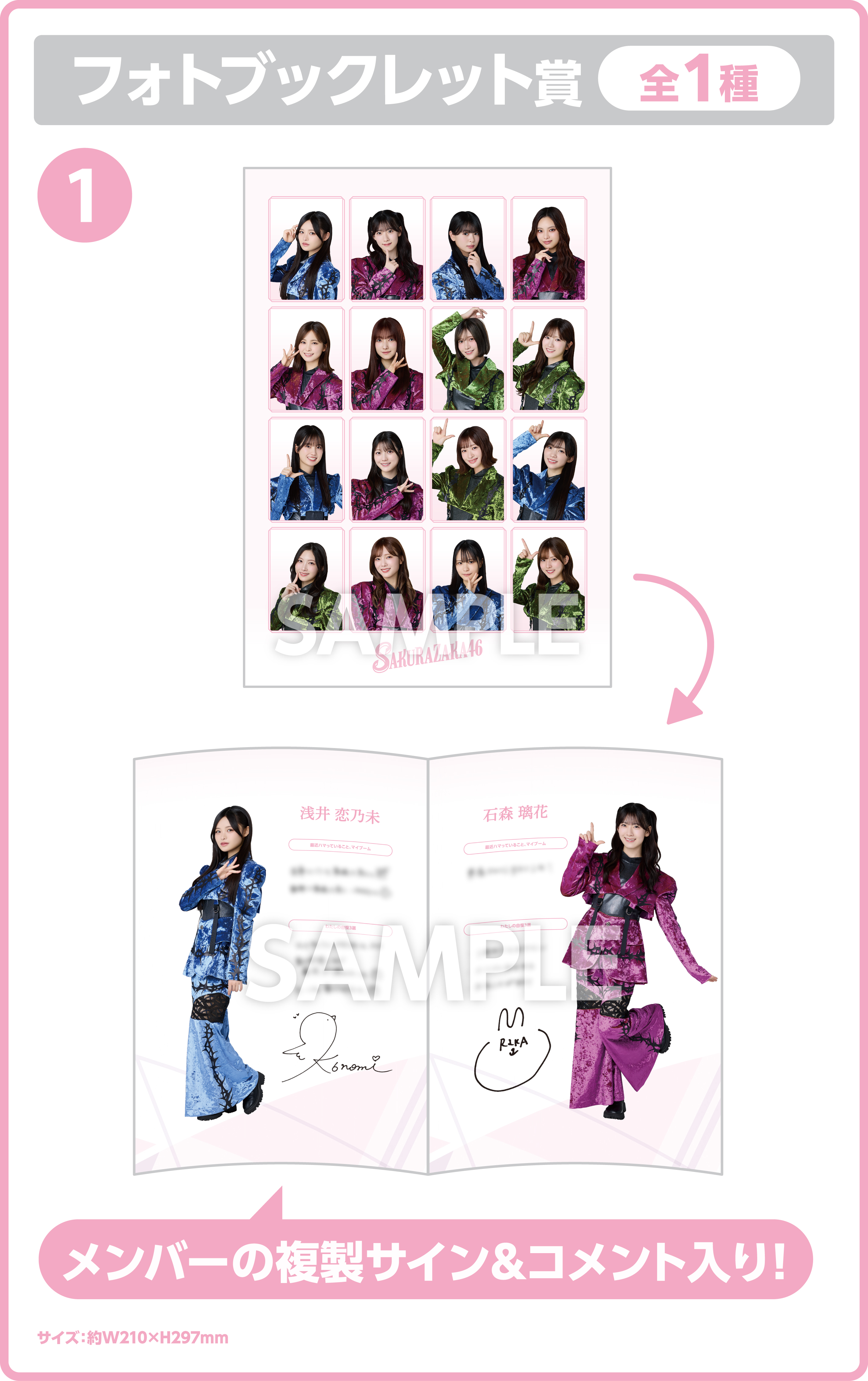 櫻坂46エンタメくじ 詳細画像2