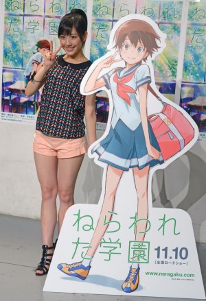 渡辺麻友「ねらわれた学園」アフレコ