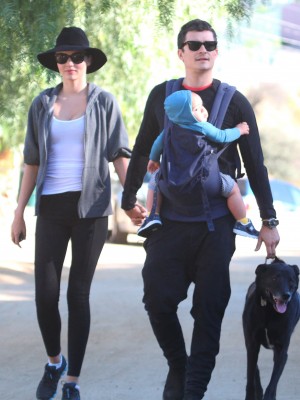 オーランド・ブルーム＆ミランダ・カー夫妻