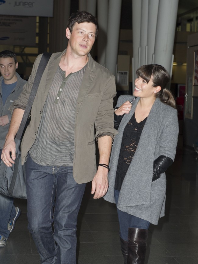 Lea Michelle Cory Monteith リー・ミシェル　コーリー・モンテース