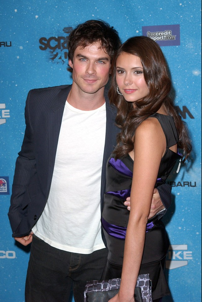 Ian Somerhalder  Nina Dobrev　イアン・サマーハルダー　ニーナ・ドブレフ