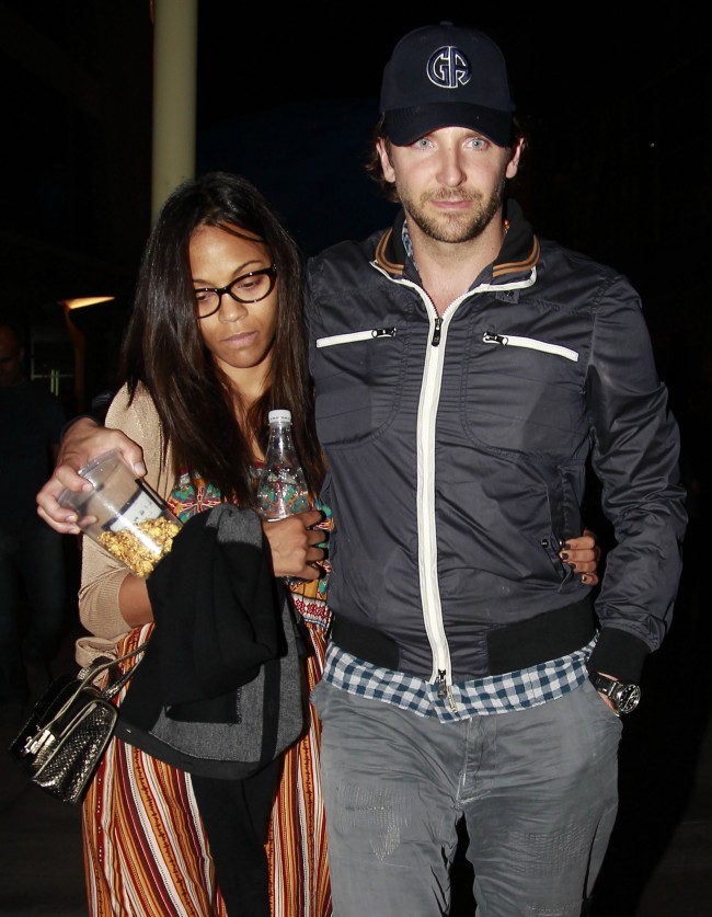 Bradley Cooper Zoe Saldana ブラッドリー・クーパー　ゾーイ・サルダナ