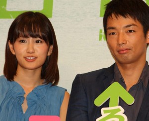 森山未來と高良健吾と共演した映画「苦役列車」舞台挨拶　（2012年7月）