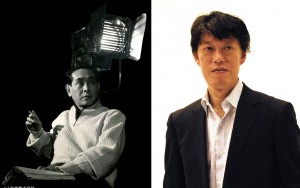 木下惠介を題材にした実写映画を手掛ける原恵一監督（写真右）