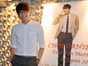 日本初のファンミ―ティングを行ったチェ・ダニエル