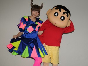 きゃりーぱみゅぱみゅ×野原しんのすけ　夢のコラボ！