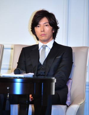 フジテレビ系月9新ドラマ「PRICELESS～あるわけねぇだろ、んなもん！～」記者発表会見に出席した、藤木直人