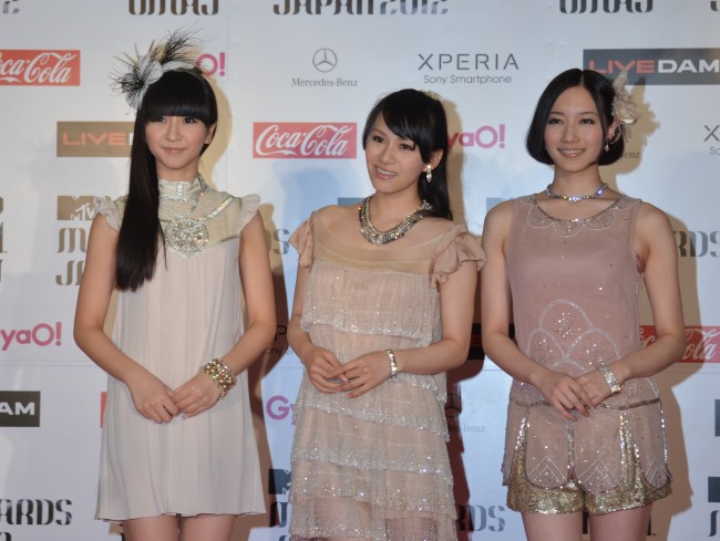 「MTV VIEDEO MUSIC AWARDS JAPAN 2012」、Perfume