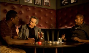 「フリーランサー　NY捜査線」で豪華共演！左から50セント、ロバート・デ・ニーロ、フォレスト・ウィテカー