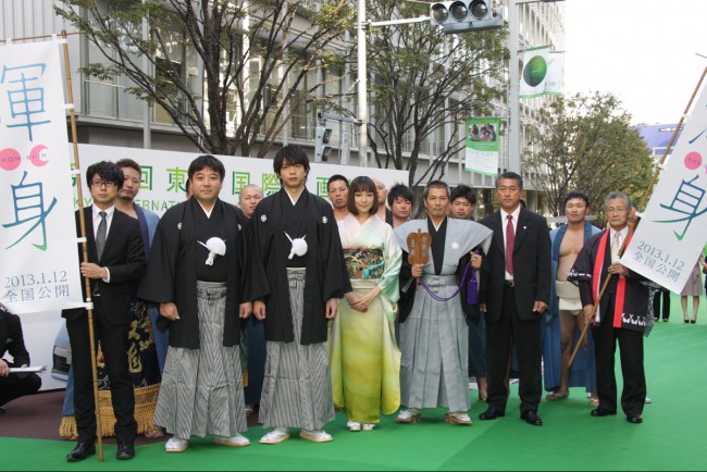 【第25回東京国際映画祭】「渾身」グリーンカーペット