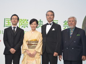 【第25回東京国際映画祭】「青木ヶ原」アリーナイベント