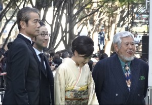 【第25回東京国際映画祭】「青木ヶ原」グリーンカーペット 