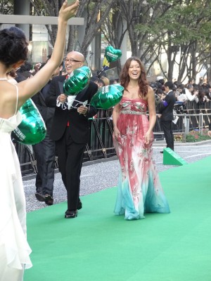 【第25回東京国際映画祭】　LiLiCo　グリーンカーペット 